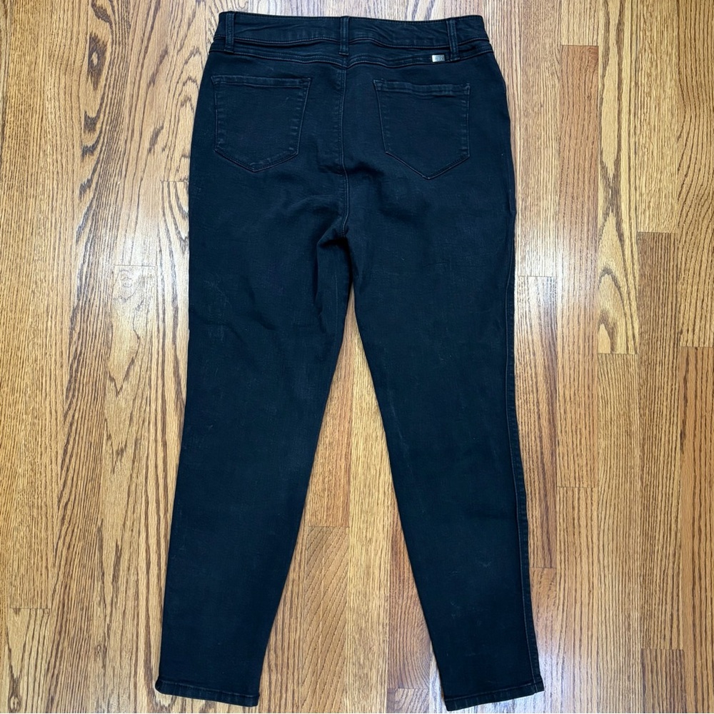 1822 Denim Black Skinny Jeans - Picture 2 of 9